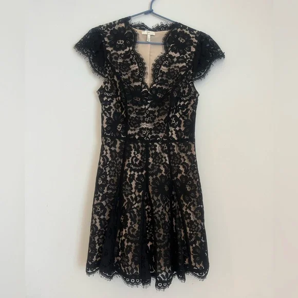 Joie Dresses | Joie Black Lace Dress | Color: Black | Size: 0 | Juju_Anha's Closet Joie Dresses | Joie Black Lace Dress | Color: Black | Size: 0 | Juju_Anha's Closet